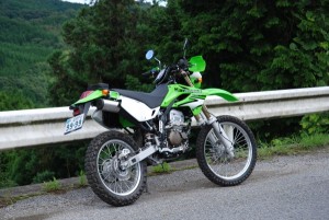 KLX250 リヤビュー KLX250 リヤビュー
