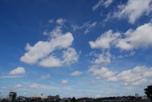 週末はこんな天気を期待