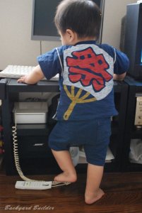 見事な着こなし