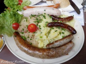 フランクフルト空港で食ったソーセージ