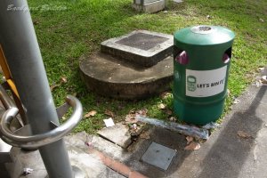 ゴミ捨て厳禁な筈のシンガポールは意外とゴミが多い