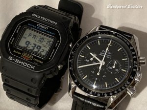 Casio DW-5600C & Omega SpeedMaster